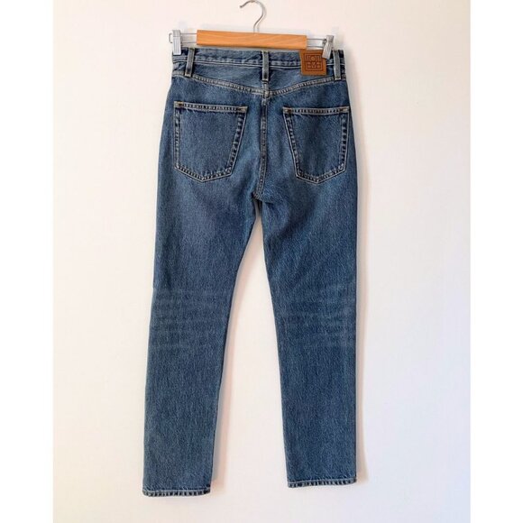 Toteme Regular Fit Denim Vintage Wash Size 24 - Picture 4 of 7